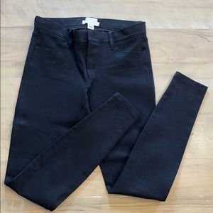 Black JCrew Gigi pant size 0